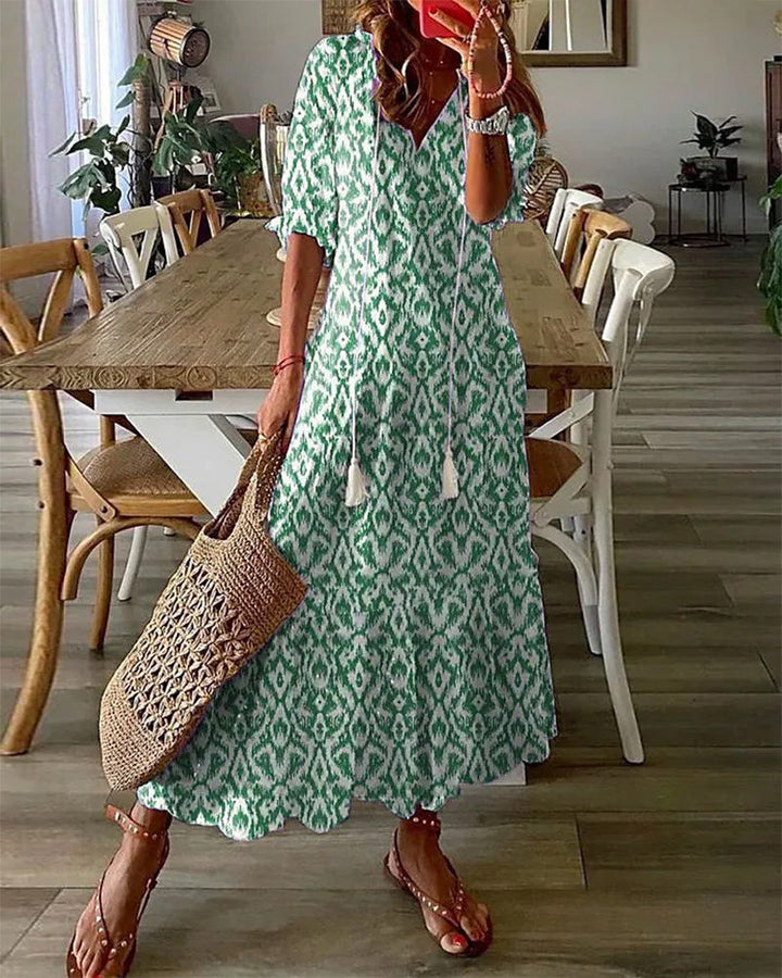 Dianna | Boho Tummy-Coverage Summer Dress