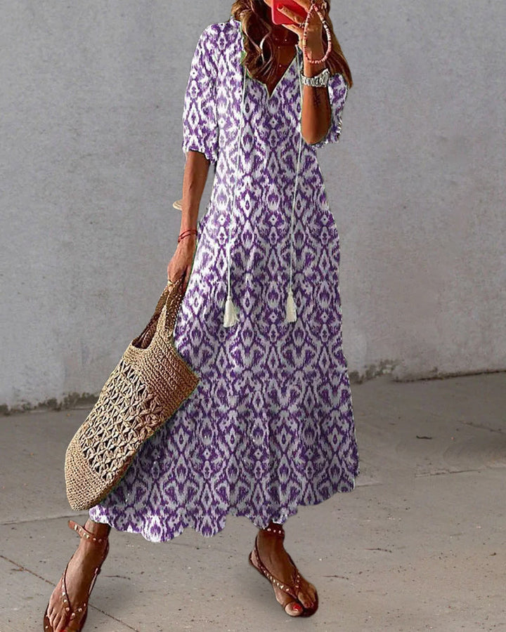 Dianna | Boho Tummy-Coverage Summer Dress