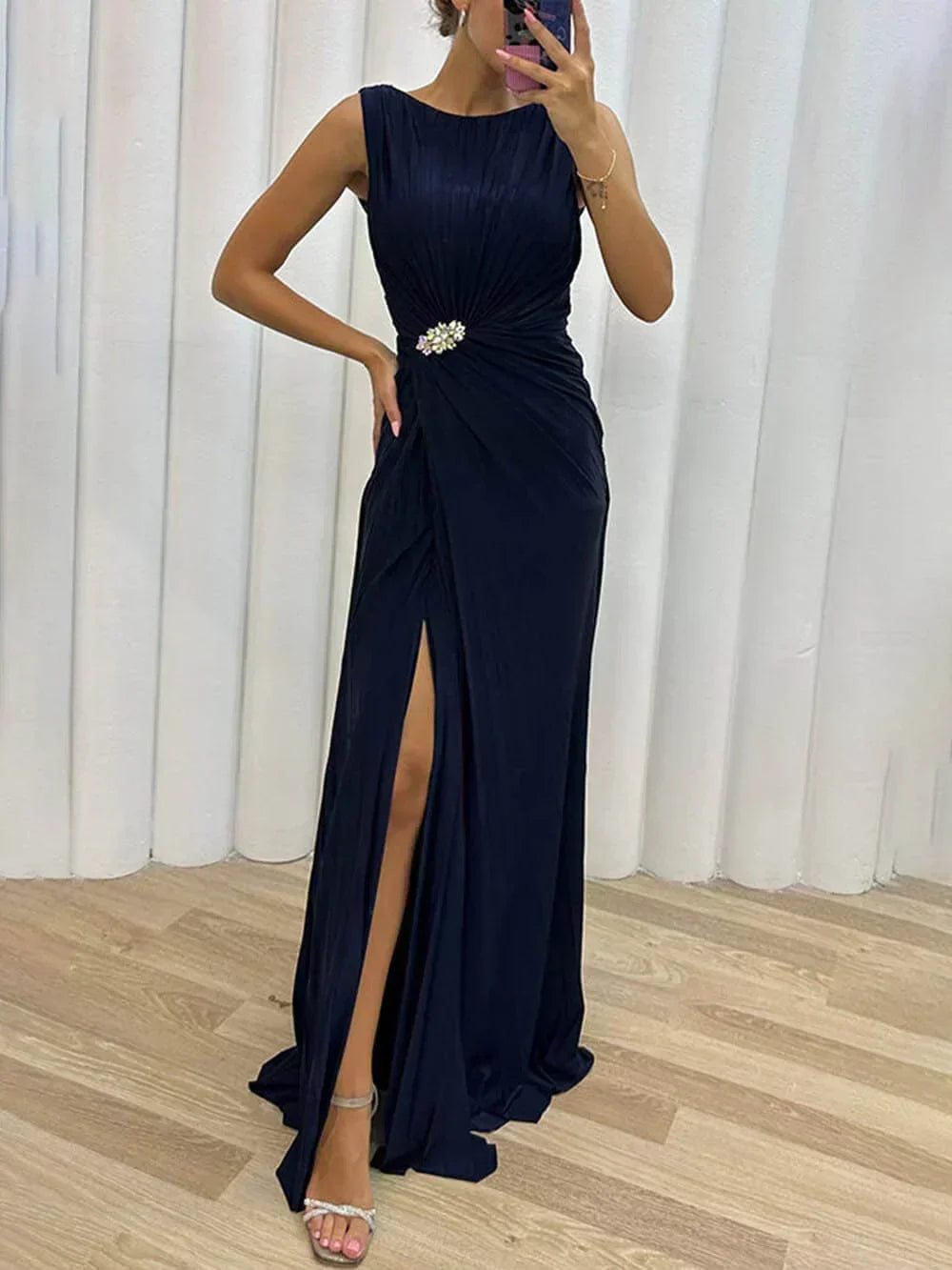 Brooklyn – Drapiertes Kleid