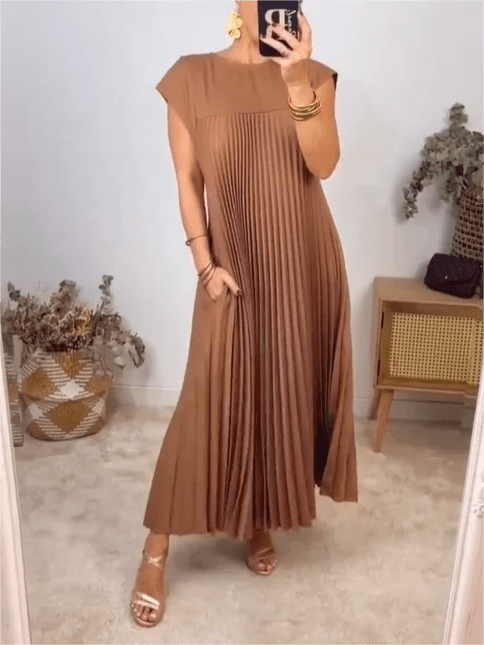 Sandra | Plissiertes elegantes Kleid