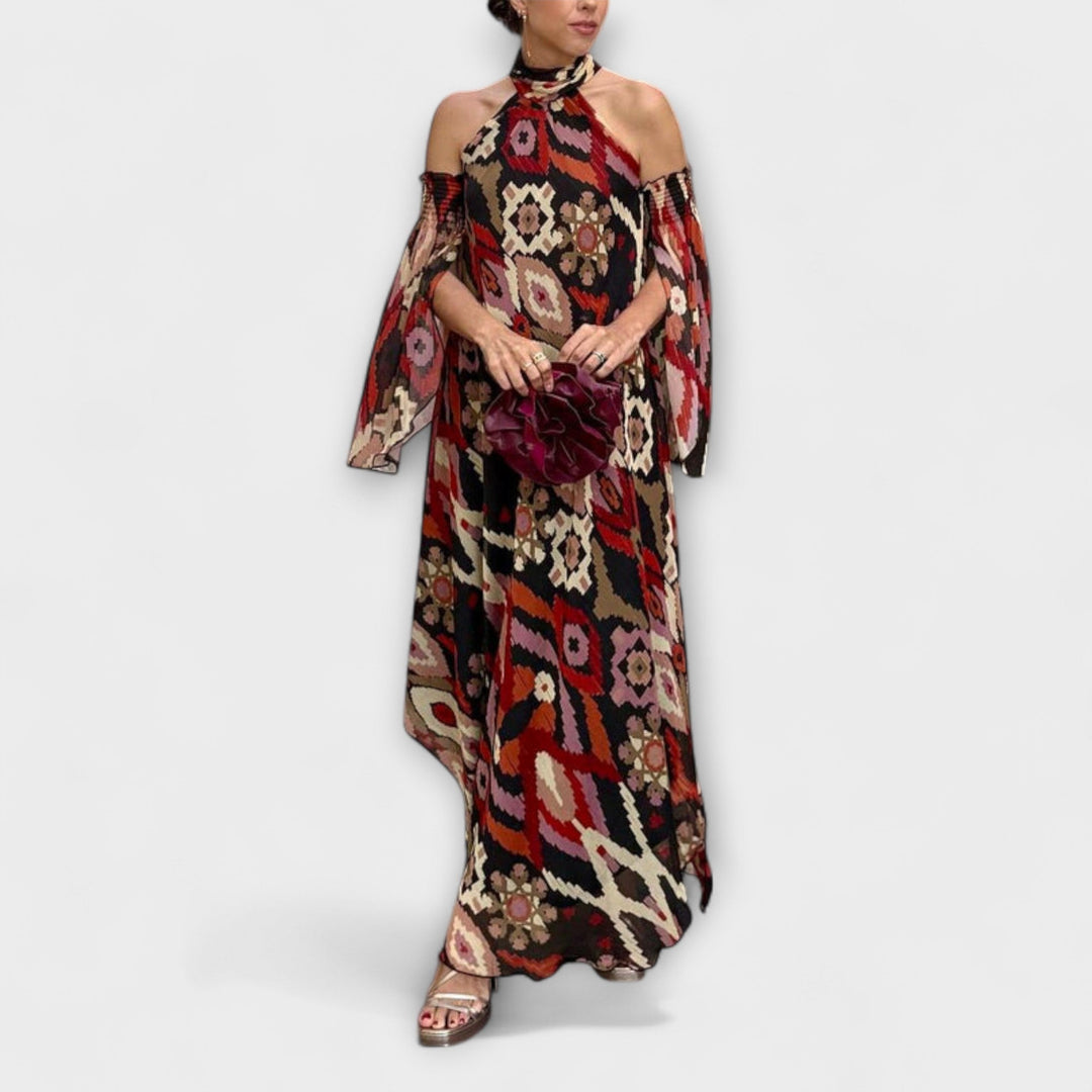 Monroe - Vestido Longo com Inspiração Boêmia