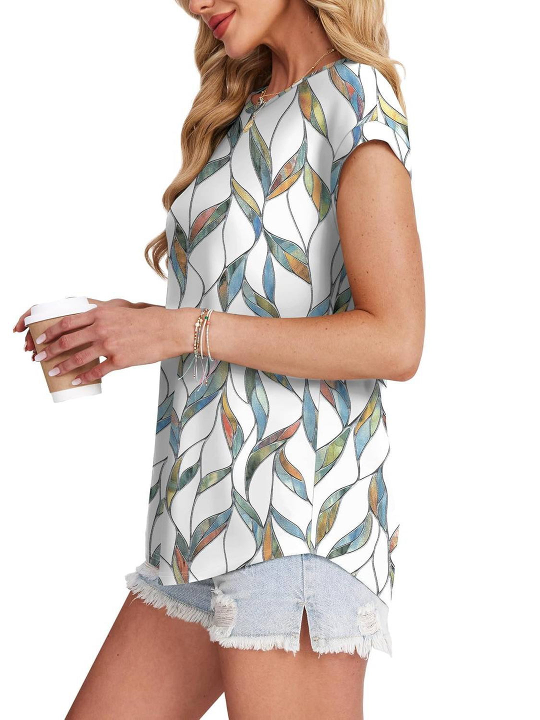 Necie | Blouse imprimée chic