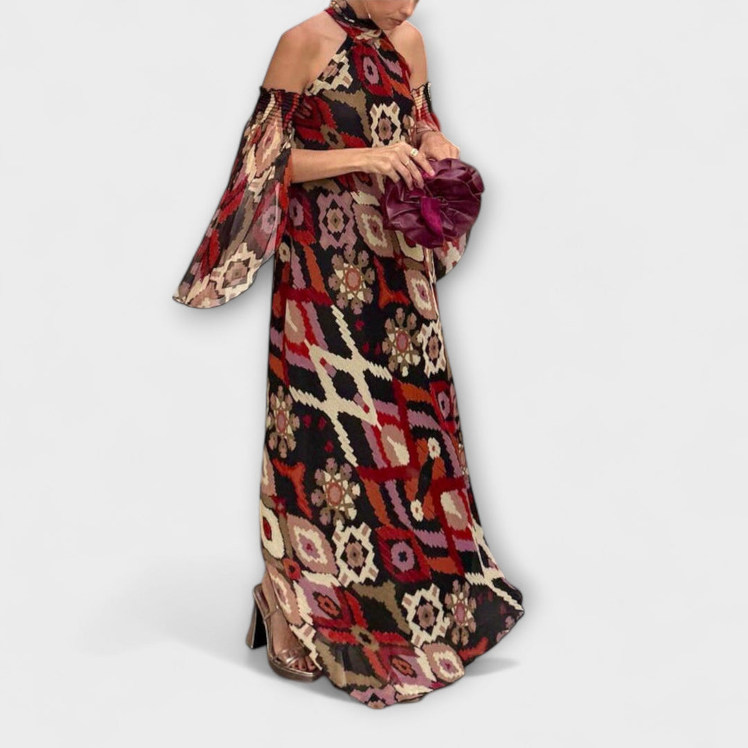 Monroe - Vestido Longo com Inspiração Boêmia