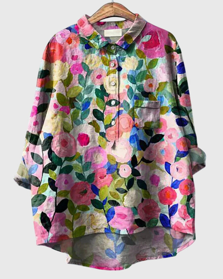 Valeria™ - Blusa con stampa floreale