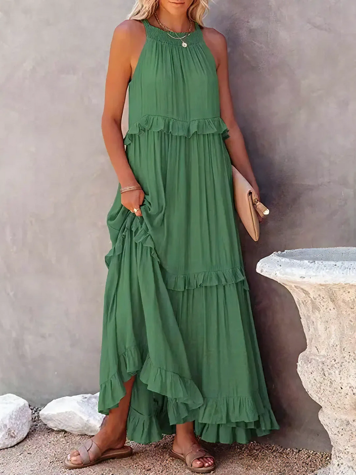Elsie | Ruffle Maxi Summer Dress