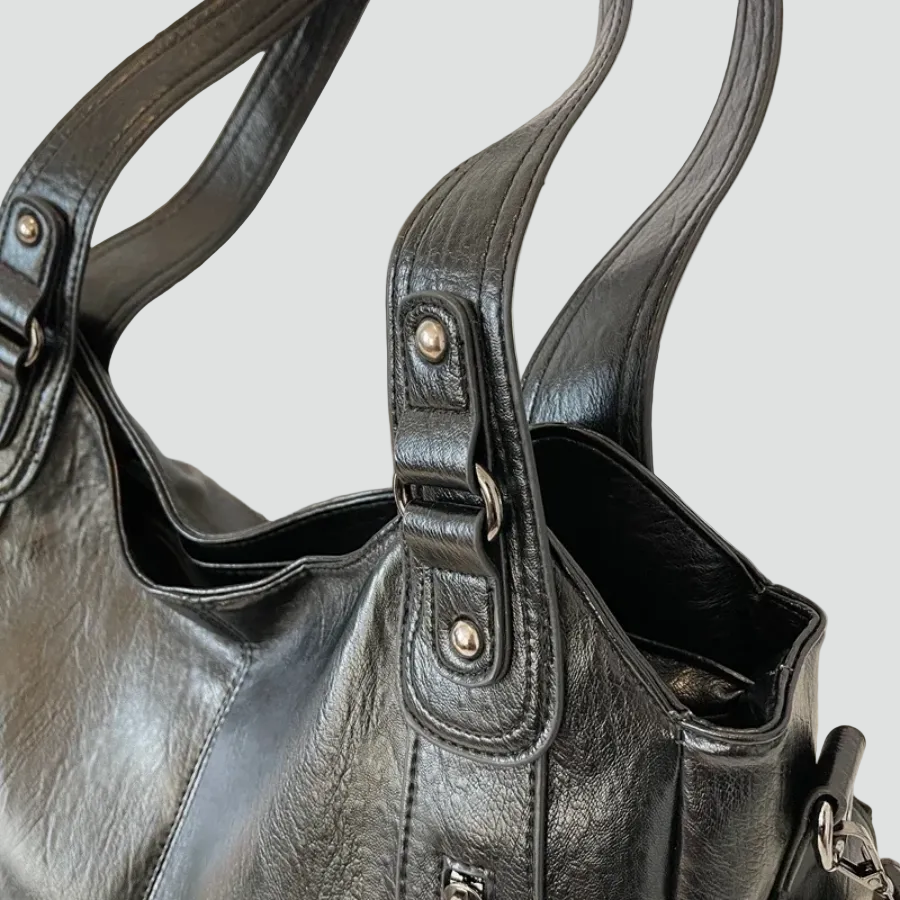 Celine | Polished Shoulder Bag with Spacious Interior and Leather-Look Finish