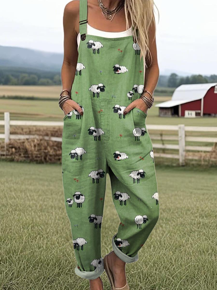Overal Whimsical Sheep