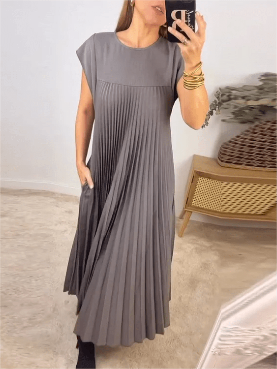 Sandra | Plissiertes elegantes Kleid