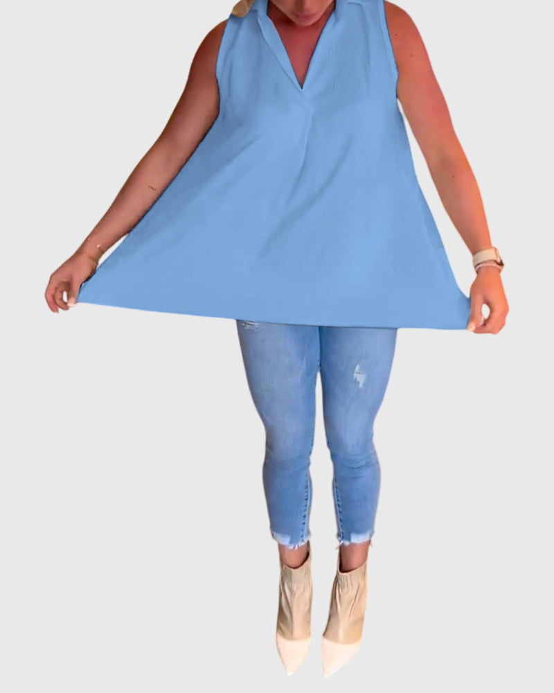 Lina™ | Ærmeløs top