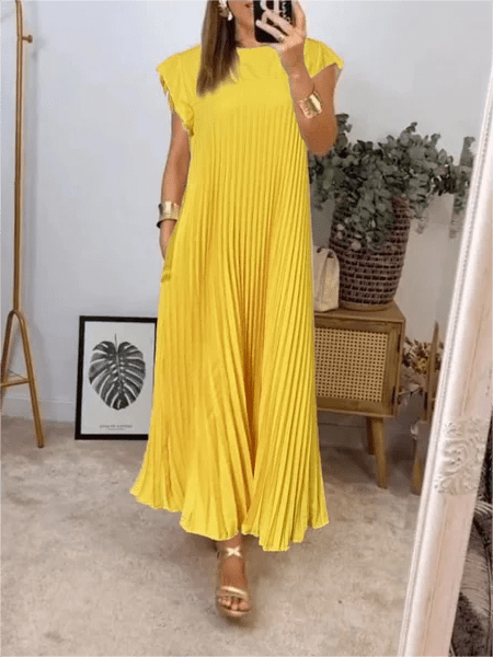 Sandra | Plissiertes elegantes Kleid
