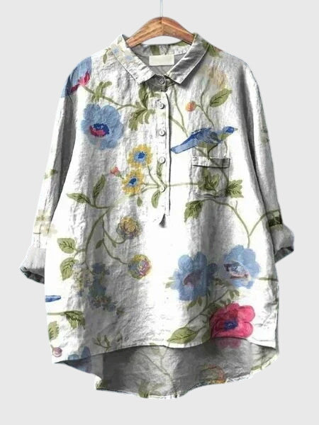 Valeria™ - Blusa con stampa floreale