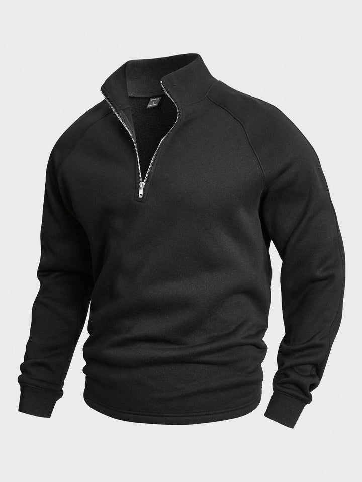 Henry™ - Premium Freizeitpullover mit halbem Reißverschluss
