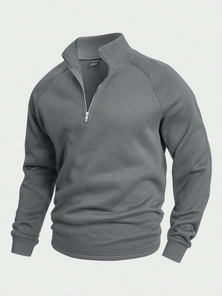 Henry™ - Premium Freizeitpullover mit halbem Reißverschluss