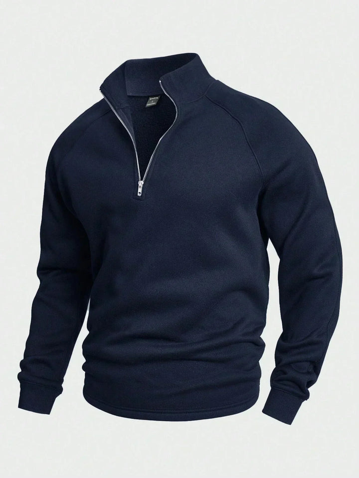 Henry™ - Premium Freizeitpullover mit halbem Reißverschluss