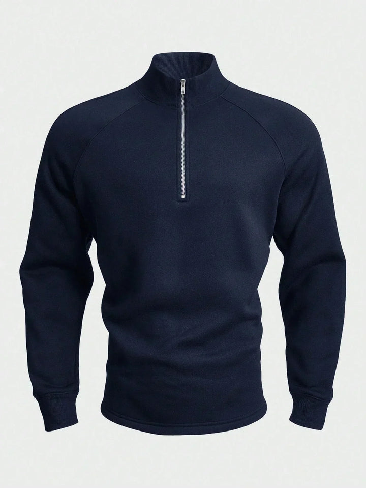 Henry™ - Premium Freizeitpullover mit halbem Reißverschluss
