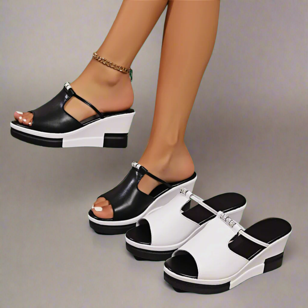 Zunfrida | Premium High-Heels Orthopädische Sandalen