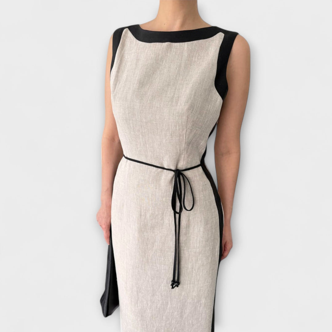 Irene - Stilvolles ärmelloses Kleid