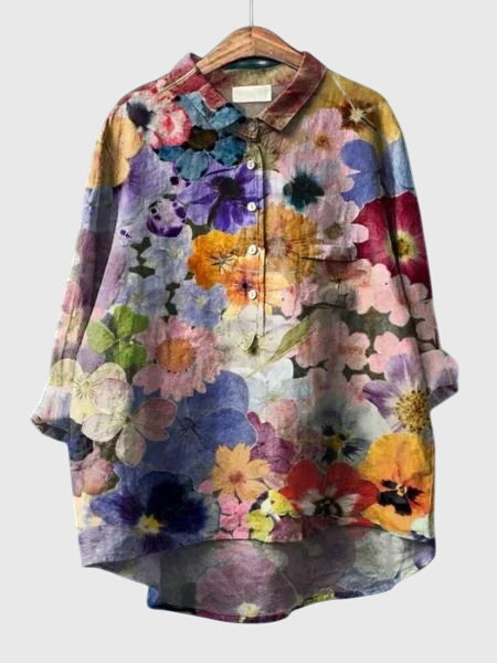 Valeria™ - Blusa con stampa floreale