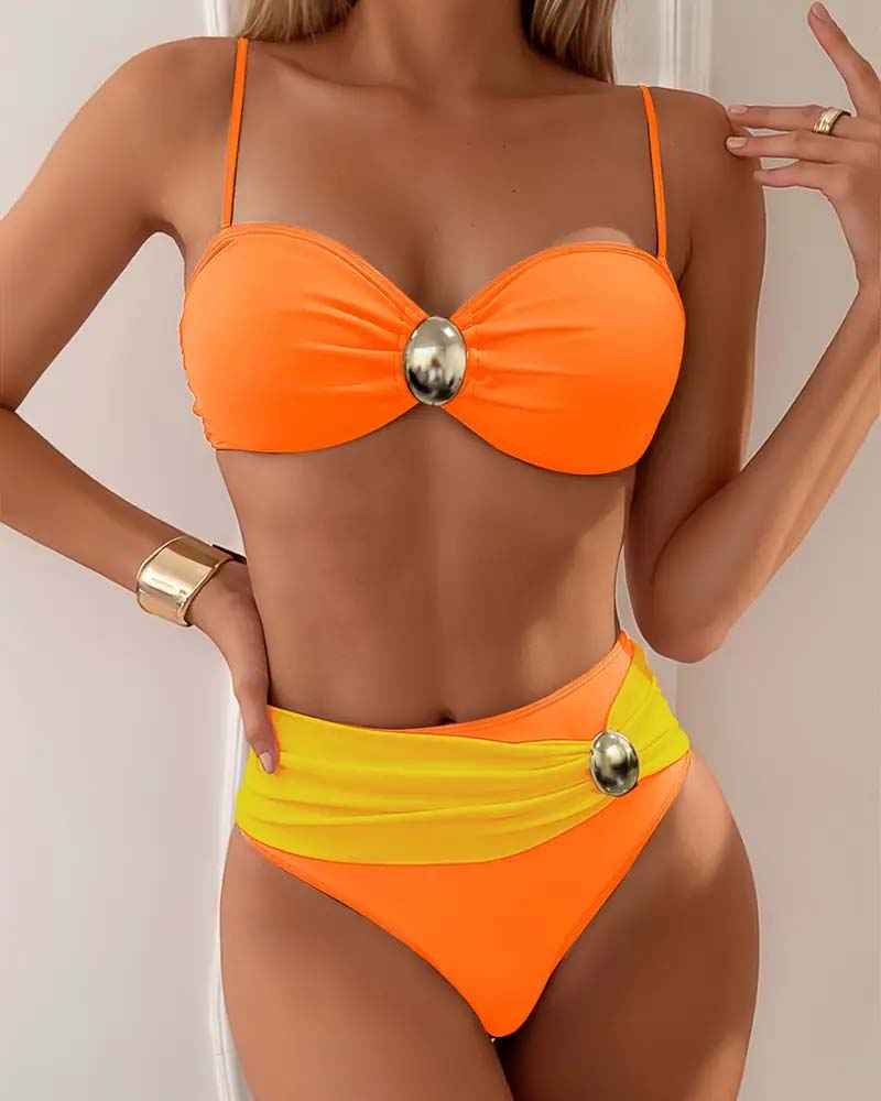 Sekset Trendy To-delt Bikini