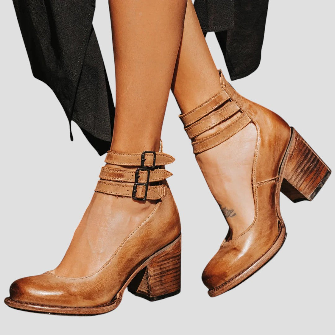 Botas estilosas e confortáveis