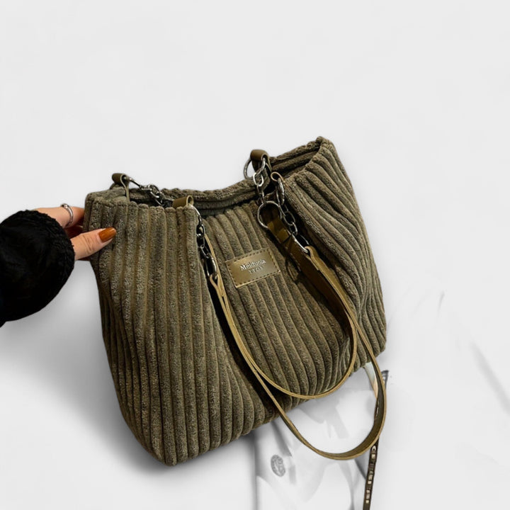 Olivia | Bolsa de Ombro de Corda Macia