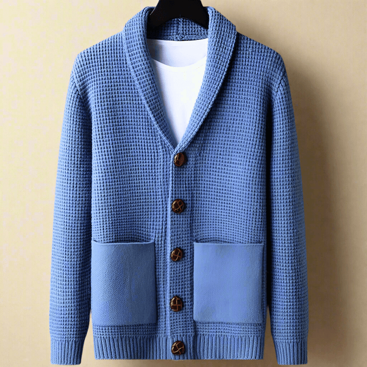 Cardigan in Cashmere Maxwell Carter