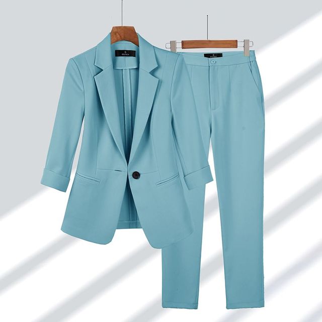 Viktoriya - Zweiteiliges Blazer- und Hosen-Set