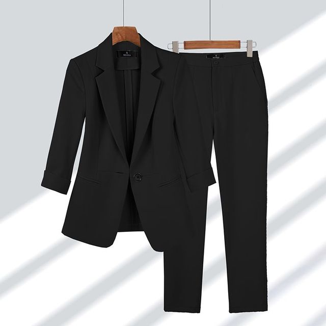 Viktoriya - Zweiteiliges Blazer- und Hosen-Set