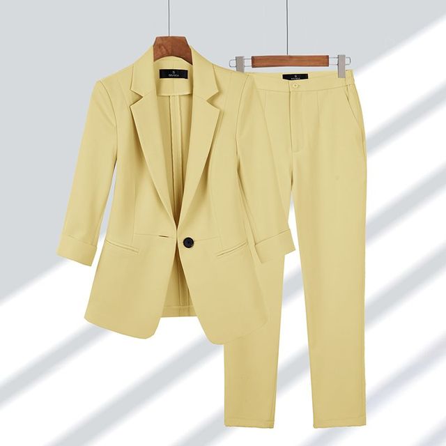 Viktoriya - Zweiteiliges Blazer- und Hosen-Set