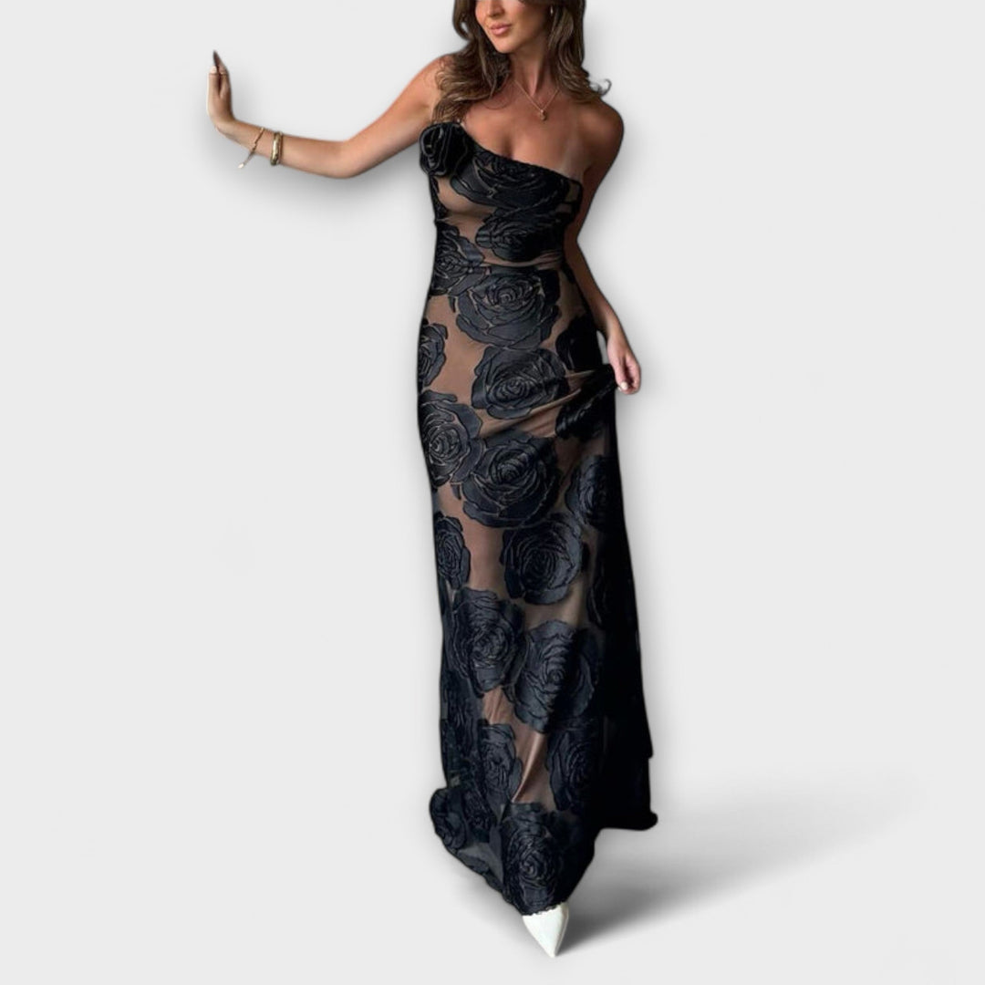 Sara - Vestido Longo Floral
