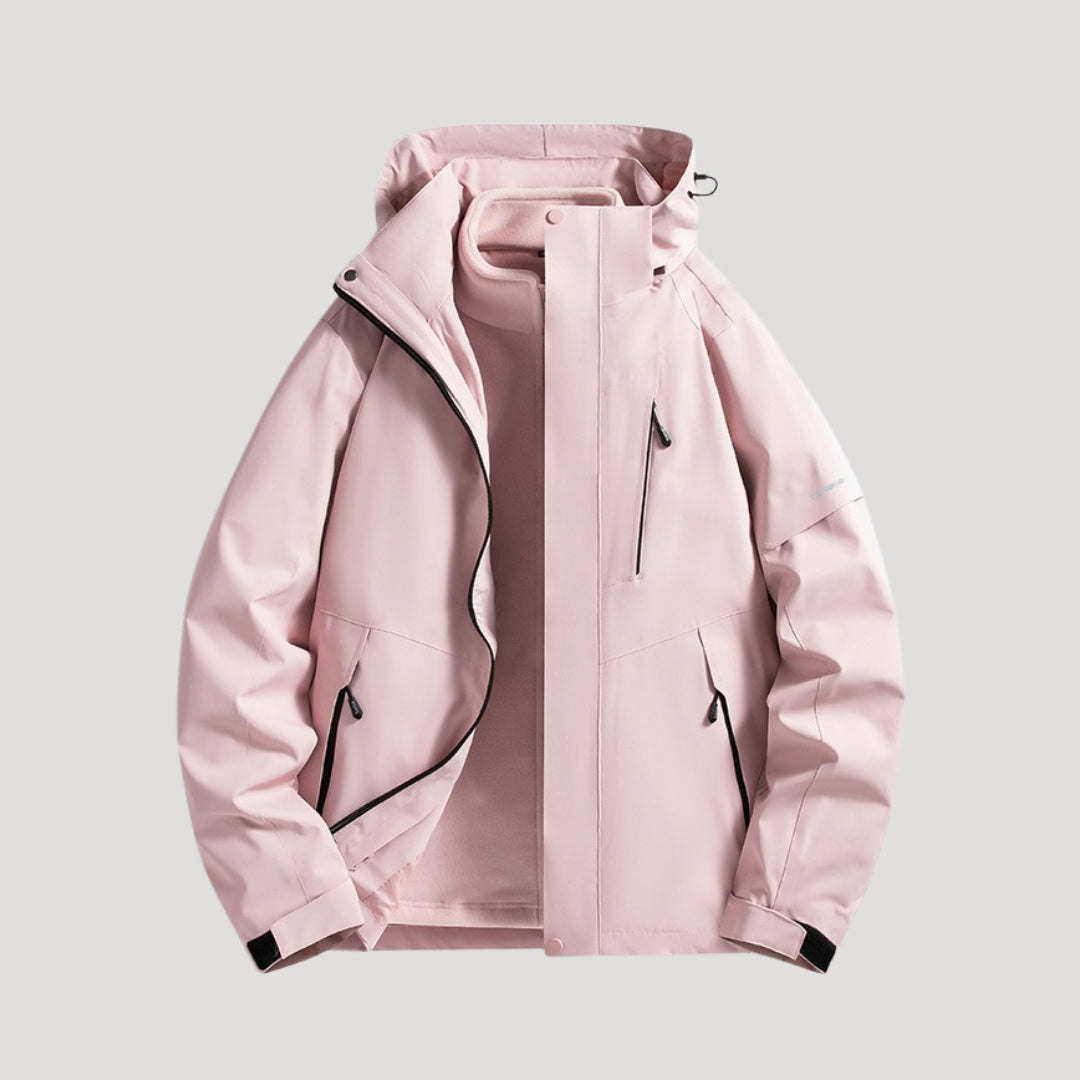Renna | Practical Outdoor Jacket with Adjustable Hood and Water Resistance
