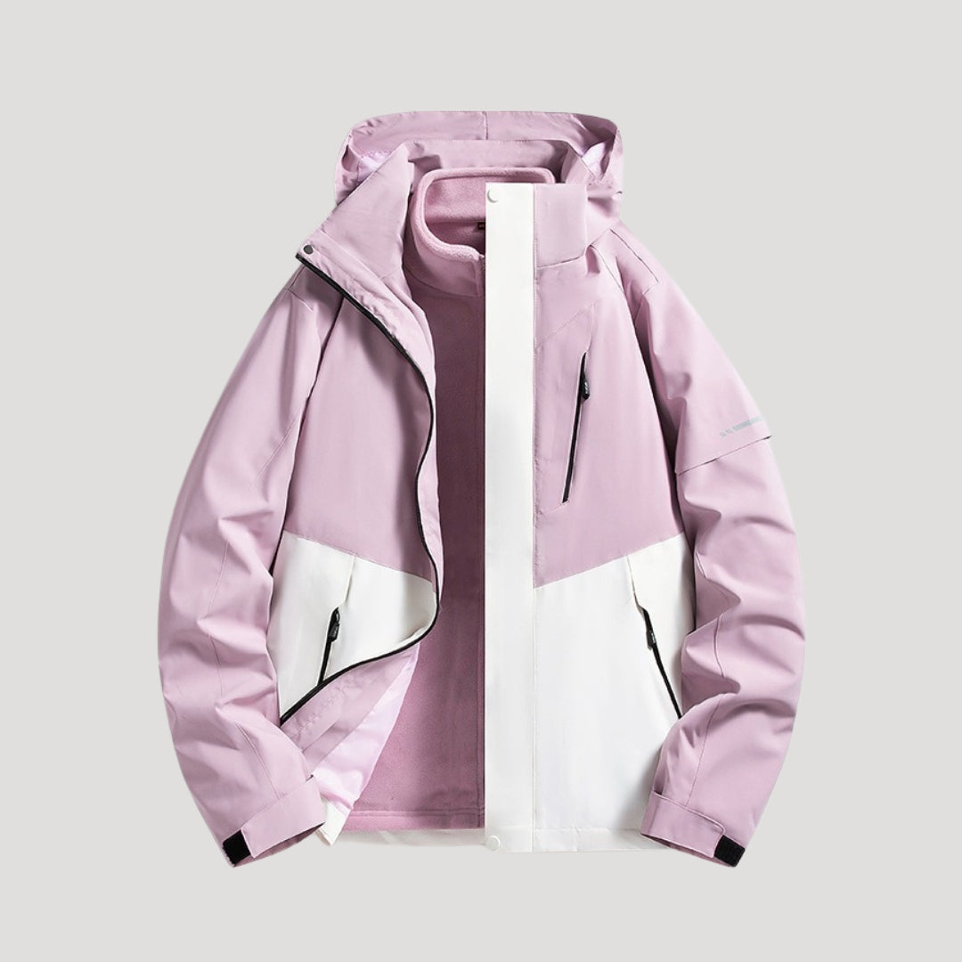 Renna | Practical Outdoor Jacket with Adjustable Hood and Water Resistance