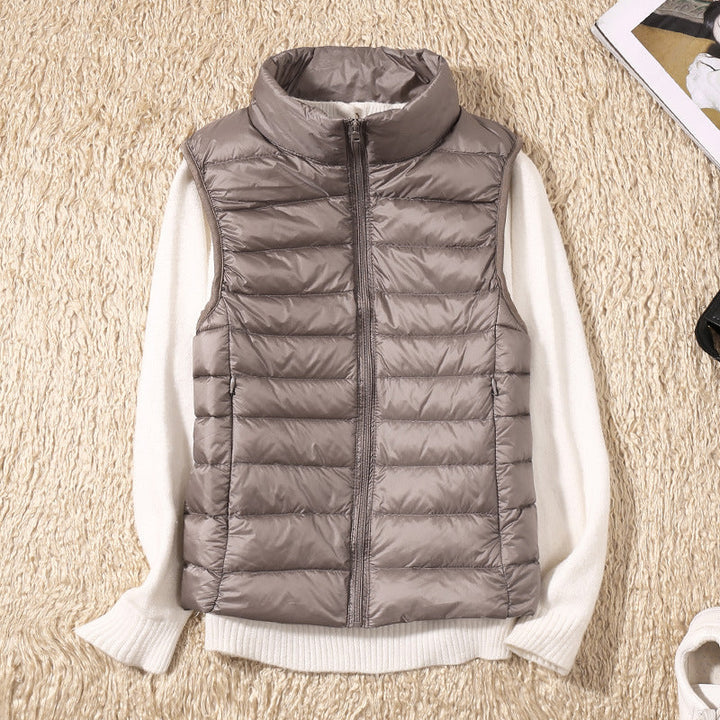 Gilet matelassé léger pour femme