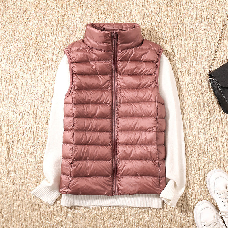 Gilet matelassé léger pour femme