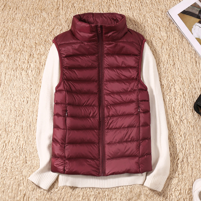 Gilet matelassé léger pour femme