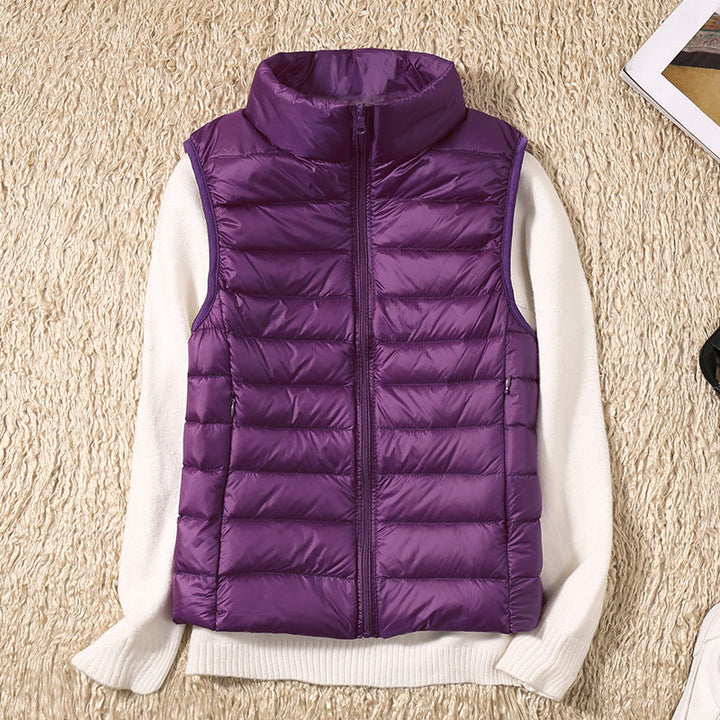 Gilet matelassé léger pour femme
