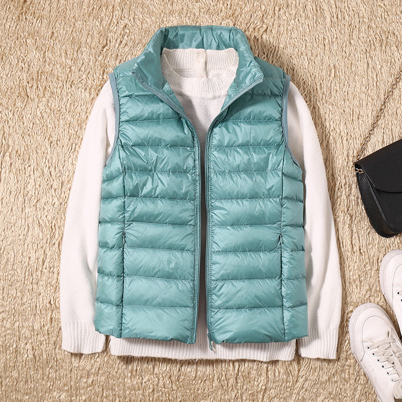 Gilet matelassé léger pour femme