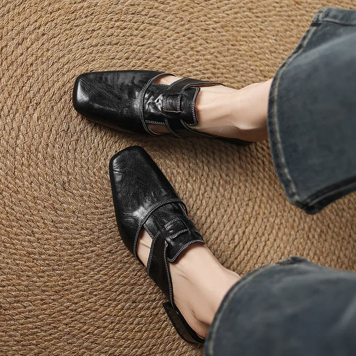 Mule Andie in pelle vera