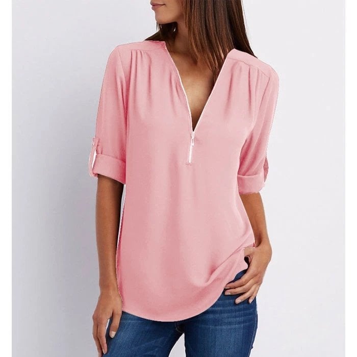 Gwen | Chic Lynlåsebluse