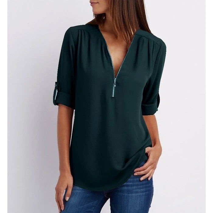 Gwen | Chic Lynlåsebluse