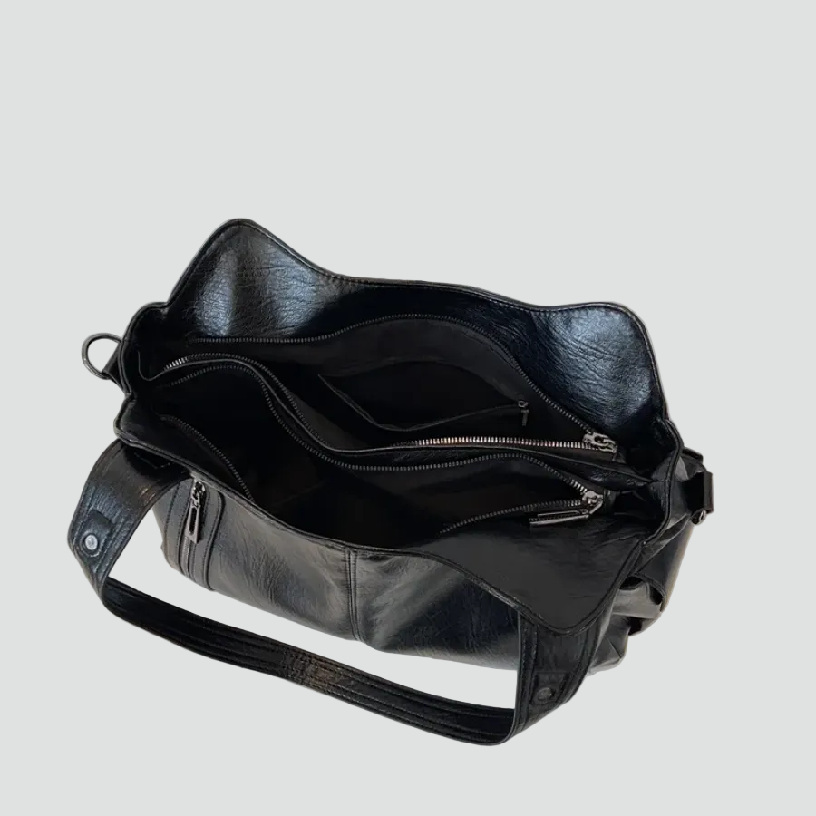 Celine | Polished Shoulder Bag with Spacious Interior and Leather-Look Finish