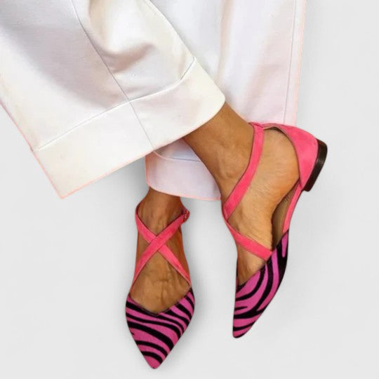 Addison | Elegante Ballerinas mit Riemchen