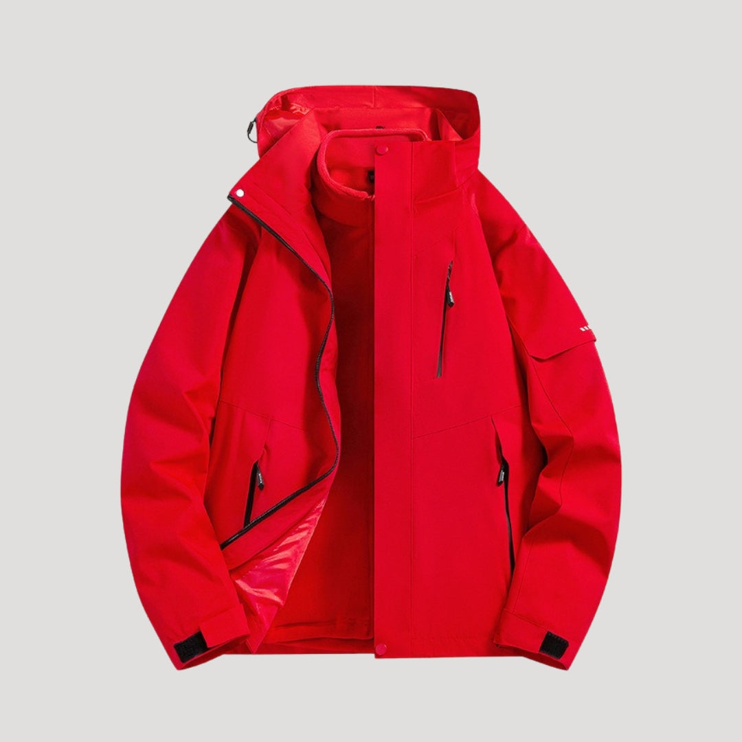 Renna | Practical Outdoor Jacket with Adjustable Hood and Water Resistance