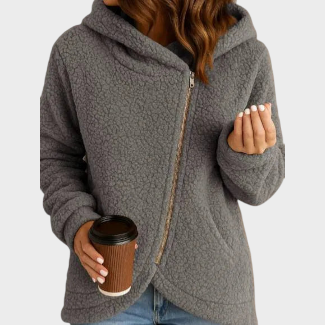 Evelina | Relaxed Casual Wool Sweatshirt with Wide Fit and Long Sleeves