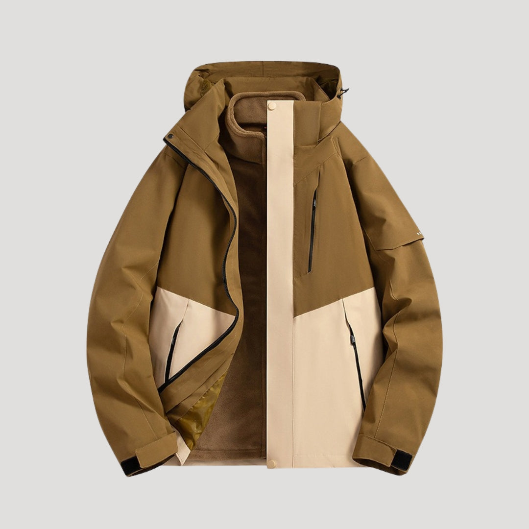 Renna | Practical Outdoor Jacket with Adjustable Hood and Water Resistance