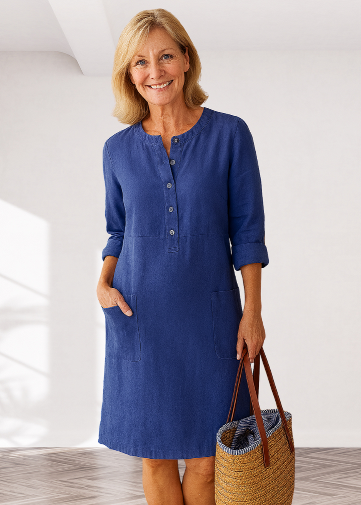 Waverly™ | Vestido Clássico para o Dia a Dia