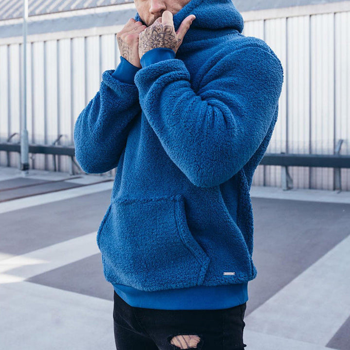Liam™ - Stylová pohodlná plyšová mikina s kapucí
