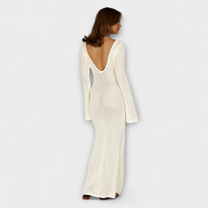 Anne - Weißes Luna Beach Kleid