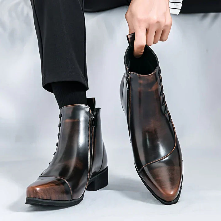 Samuel | Stylish Leather Boots for Men