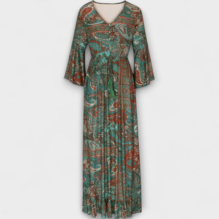 Renatilen - Vestido Estampado para Mulheres
